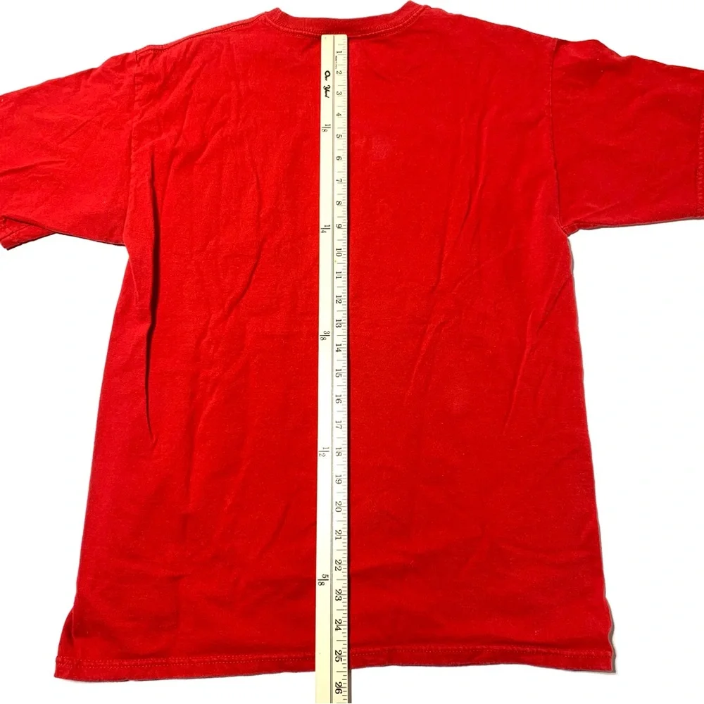 Enjoi Skateboards Y2K Glasses T Shirt Red Mens Size M - Picture 5 of 5